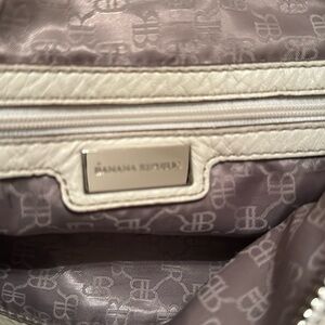 Banana republic off-white bag
